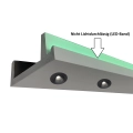 20 Meter Set Deckenleisten Design für das Licht Halogenlampe OL-14